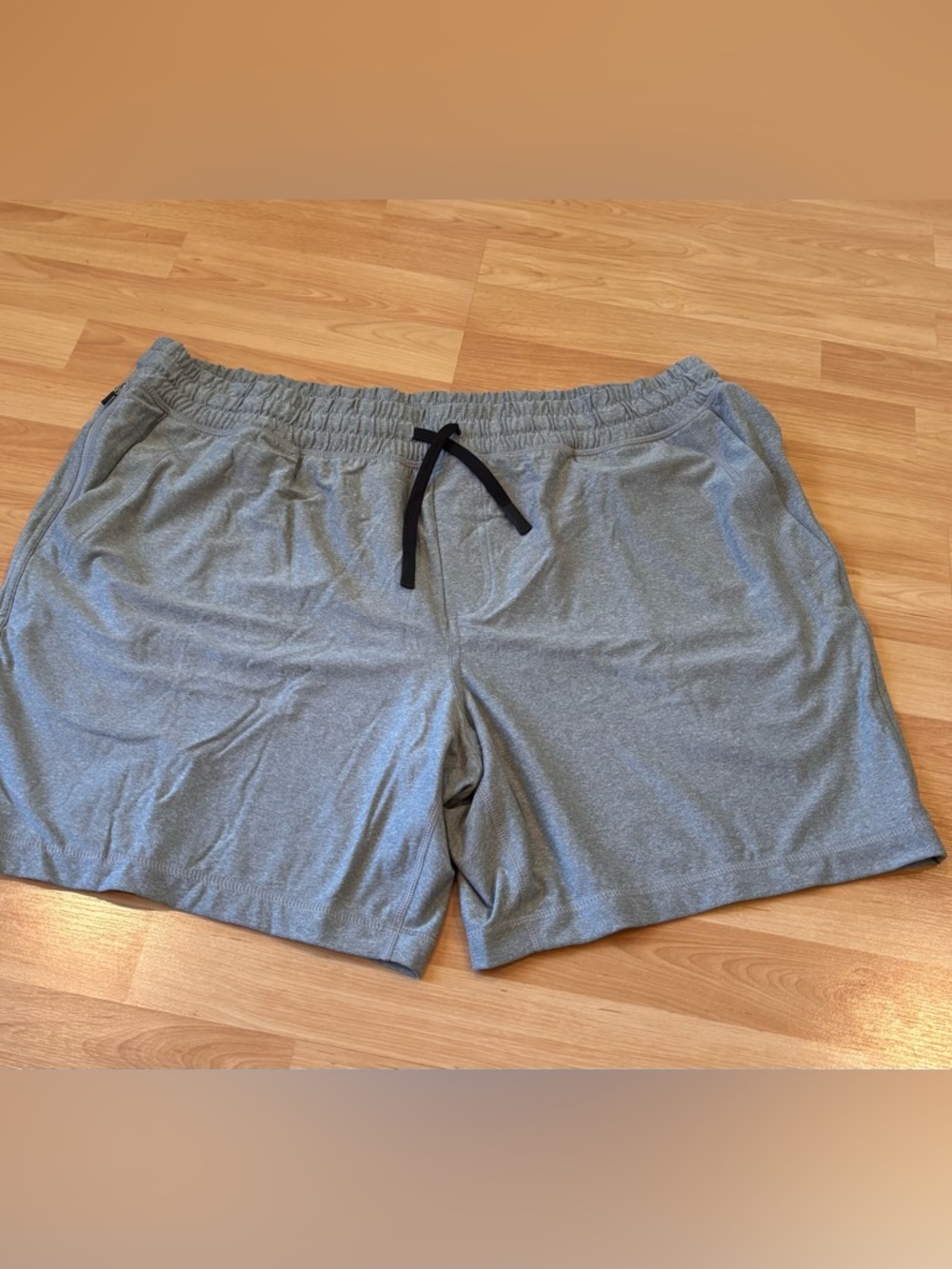 5/$25 Oxygen Gray‎ Performance Athletic  Shorts with Drawstring